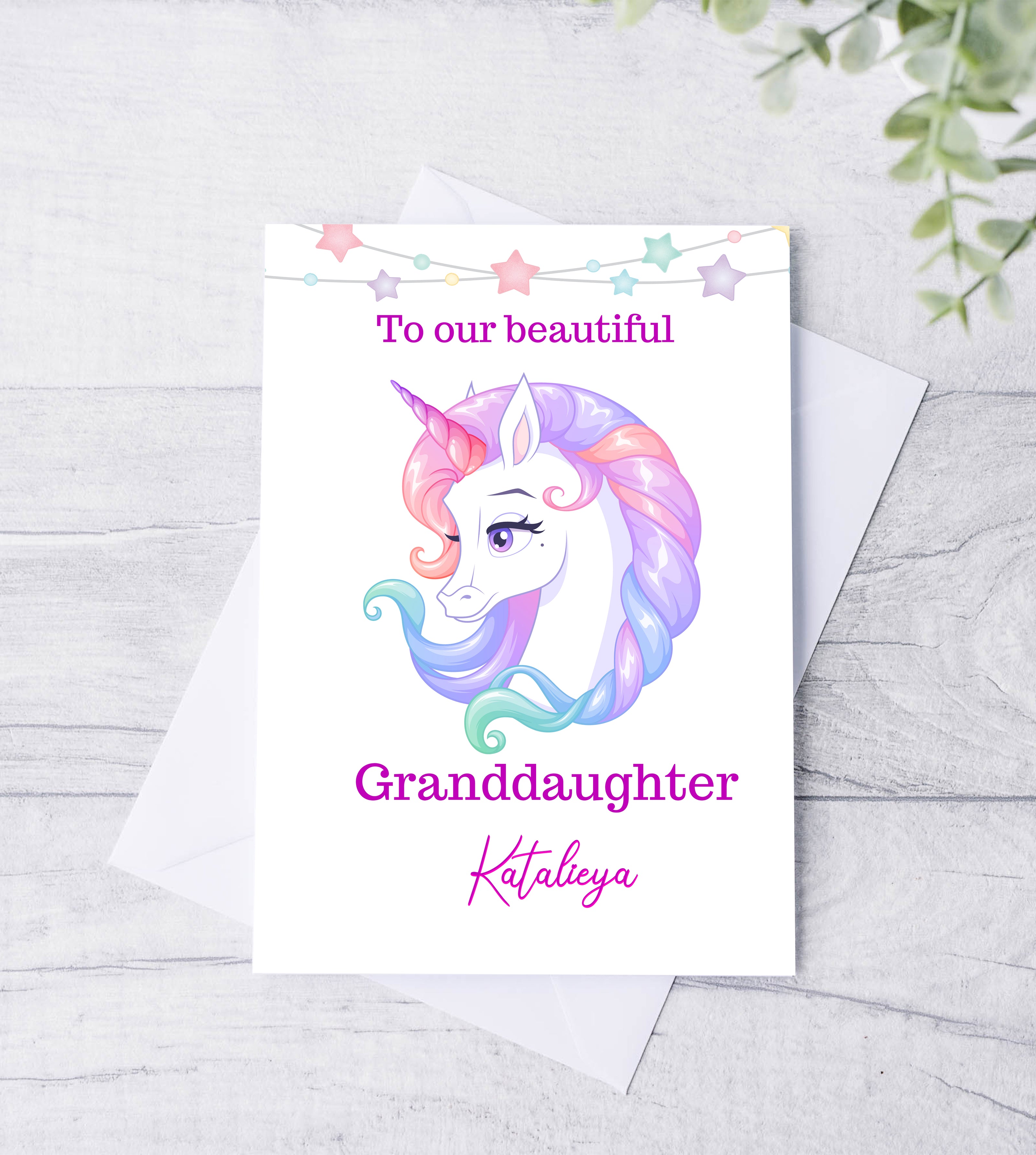 Happy Birthday -Unicorn Card - Dejahdesigns 